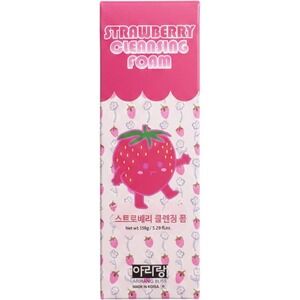 Arirang Bliss Strawberry Cleansing Foam 5.29oz KBeauty Facial Wash Made in Korea